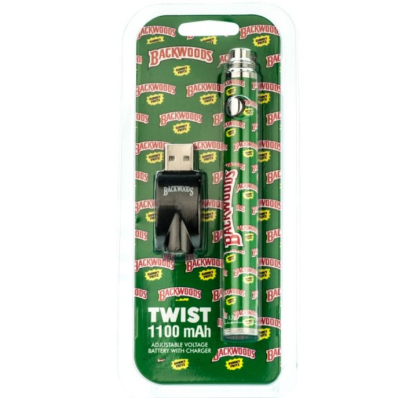 BRASS KNUCKLES/Backwoods/Cookies/Runtz Battery Preheat Bottom Voltage Adjustable CBD Vape Pen Battery-1100mah Twists with Cartoon Design - Image 4