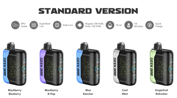 Geek Bar Pulse X  25k Puff -Standerd Version-Wholesale ONLY - Image 5
