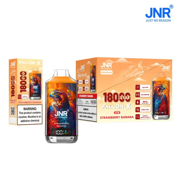 JNR Flacon X 18000 Puffs Vape Disposable - Image 3