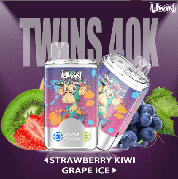 UWIN Crystal Twins 40000 Puffs – 2 in 1 Device - Image 4